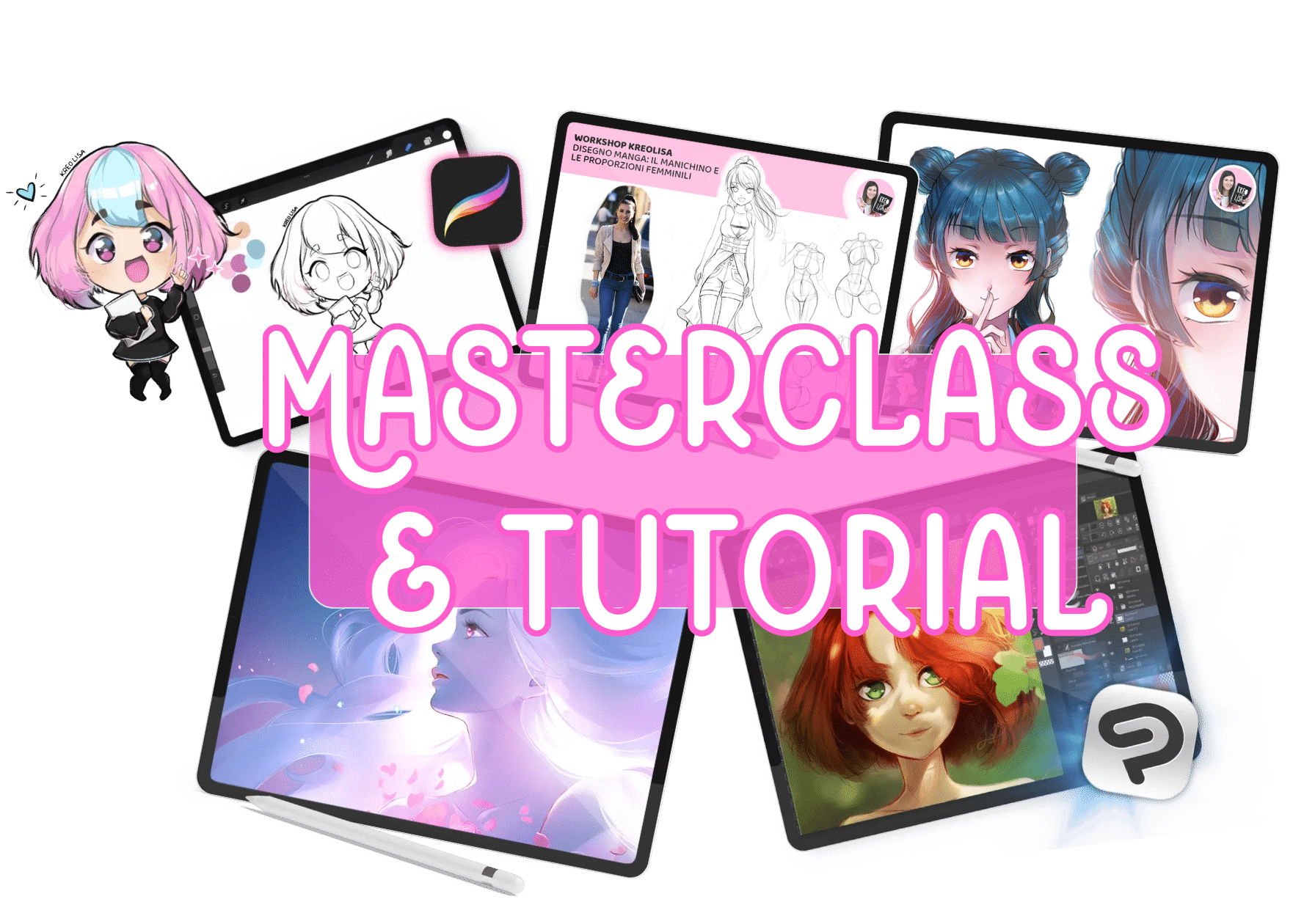 banner masterclass e tutorial kreolisa